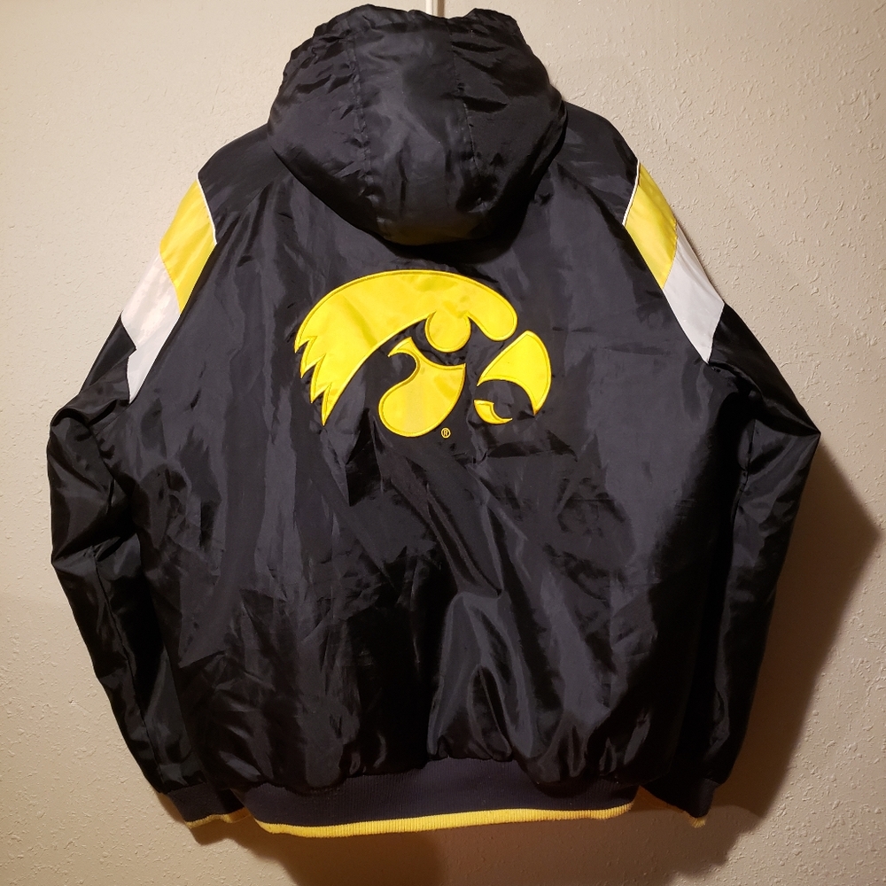 NCAA Iowa Hawkeyes Stitched Jacket Brand Collegiate Licensed Product Size XL